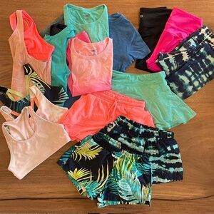 Lot of Girl’s OLD NAVY Active Clothing - size 8 (medium)